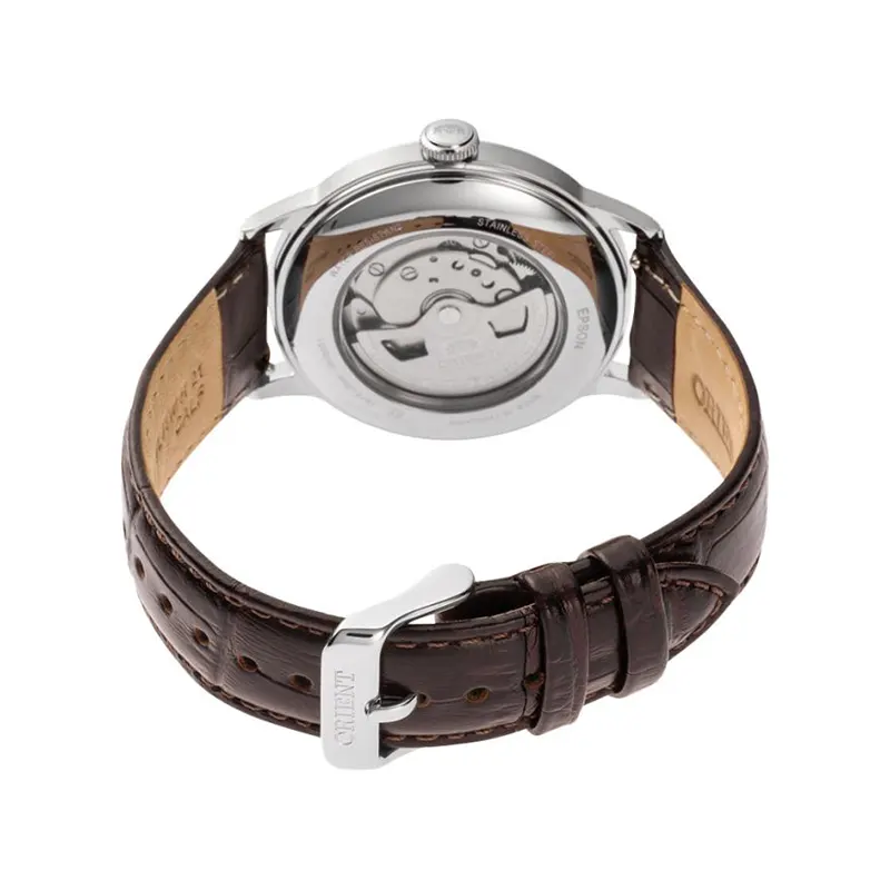 Orient Bambino Version II Automatic Green Dial Men's Watch- RA-AC0023E